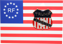 Trump America Shield Lapel Pin Keep America Safe USA
