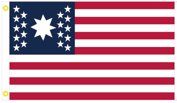 Las Vegas 1855 Mormon 3'X5' Flag ROUGH TEX® 100D