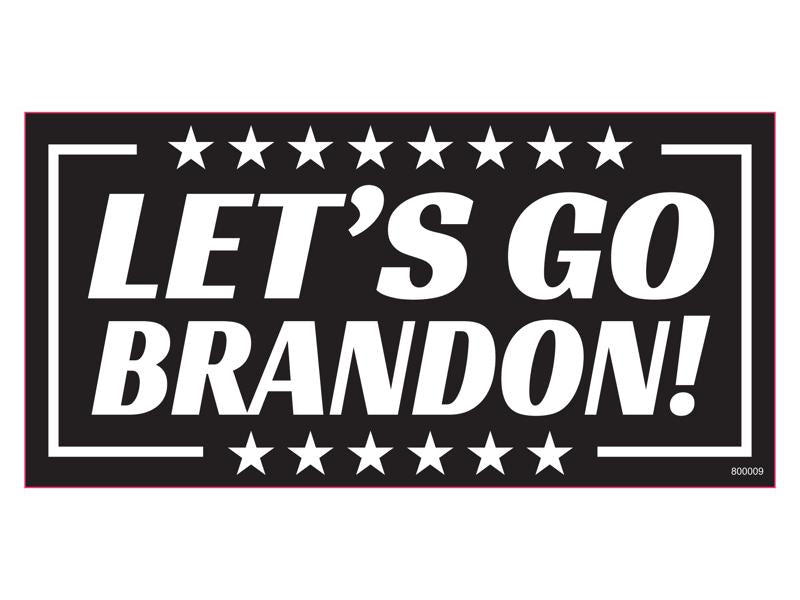 Let's Go Brandon Stars - Bumper Sticker