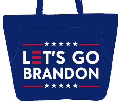 Let's Go Brandon Beach Bag