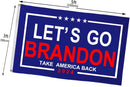 Let's Go Brandon Take America Back 2024 3'X5' Flag ROUGH TEX® 100D
