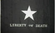 Troutman Liberty or Death Black Tactical 3'x5' Embroidered Flag ROUGH TEX® 600D Oxford Nylon
