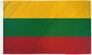 Lithuania 3'x5' Flag ROUGH TEX® 68D Nylon