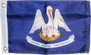Louisiana 2'x3' Embroidered Flag ROUGH TEX® 600D