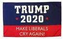 Trump 2020 (MLCA) 12"x18" Flag ROUGH TEX® 100D W/ Grommets
