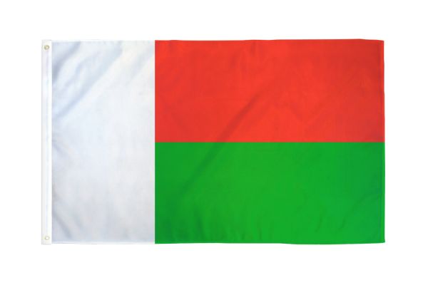 Madagascar 3'X5' Country Flag ROUGH TEX® 68D Nylon