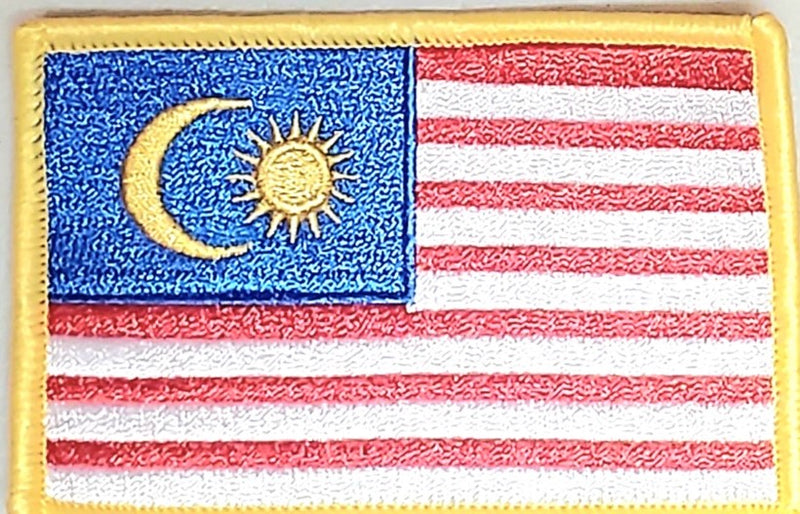 Malaysia Embroidered Patch