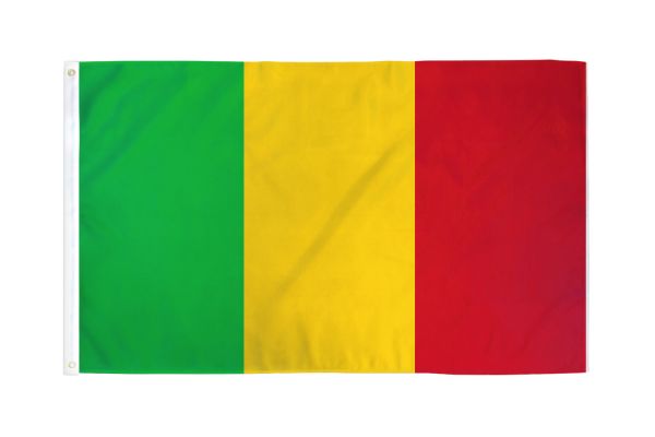 Mali 3'X5' Country Flag ROUGH TEX® 68D Nylon