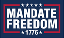 Mandate Freedom 1776 3'X5' Flag Rough Tex® 100D