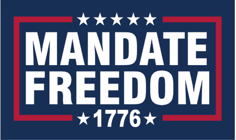 Mandate Freedom 1776 3'X5' Double Sided Flag ROUGH TEX® 100D
