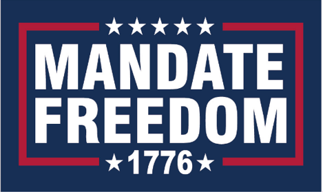 Mandate Freedom 1776 3'X5' Flag Rough Tex® 100D