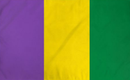 Mardi Gras 2'x3' Flag ROUGH TEX® 100D