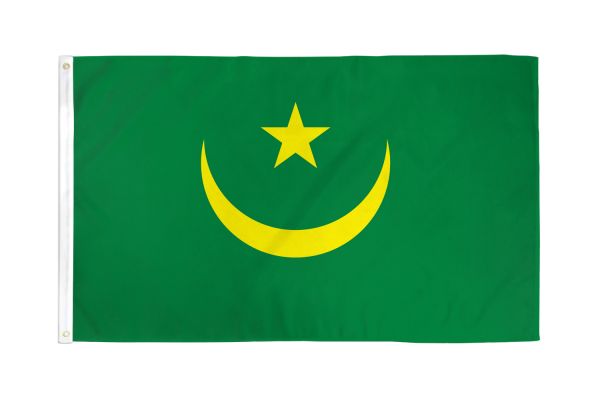 Mauritania 3'X5' Country Flag ROUGH TEX® 68D Nylon