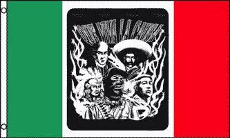 Mexico La Causa 3'x5' Flag ROUGH TEX® 68D Nylon