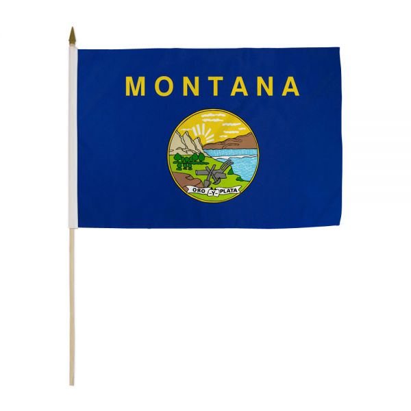 Montana Stick Flags - 12''x18'' Rough Tex ®68D