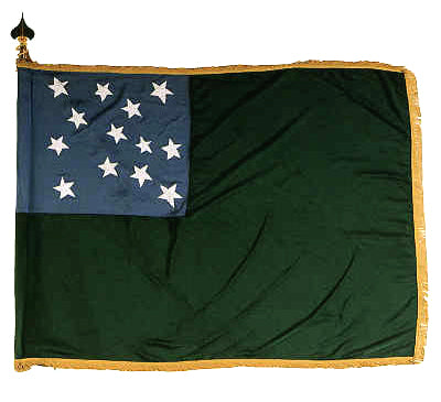 Green Mountain Boys 12"x18" Flag With Grommets ROUGH TEX® 100D