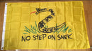 No Step On Snek 3'X5' Flag ROUGH TEX® 68D