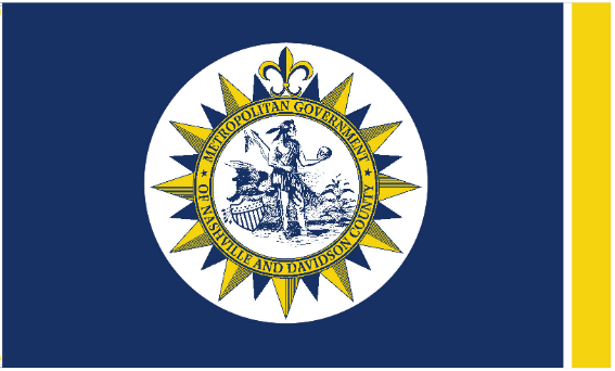 Nashville Tennessee 3'X5' Flag Rough Tex® 100D