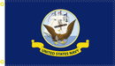Navy 3'X5' Flag ROUGH TEX® 100D
