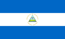 Nicaragua 12''x18'' Stick Flags Rough Tex ®100D