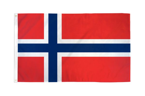 Norway 3'X5' Country Flag ROUGH TEX® 68D Nylon