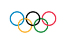 Olympic Rings FLAG 3'X5' Flag Rough Tex® 100D