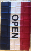 OPEN 150D ROUGH TEX NYLON EXTREME BUSINESS FLAG 3'X5'
