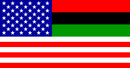 3'X5' 100D USA Afro American Flag