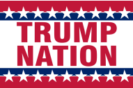 2 Pack of Trump Nation 2024 3'X5' Flags ROUGH TEX® 100D