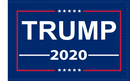 3’X5’ 100D TRUMP 2020 BLUE FLAG DBL SIDED