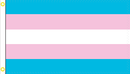 3'X5' 100D Transgender Flag