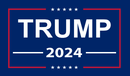 3'X5' 150D Nylon TRUMP 2024 DBL SIDES FLAG double sided