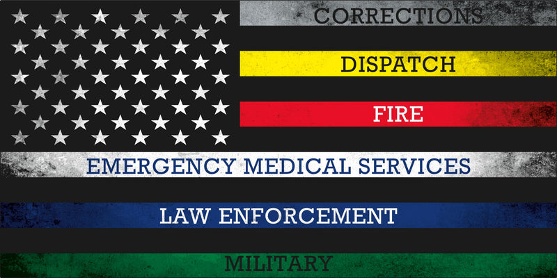 USA Memorial Services POL- Bumper Sticker