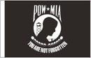 POW MIA You Are Not Forgotten 12"x18" Stick Flag ROUGH TEX® 100D 30" Wooden Stick