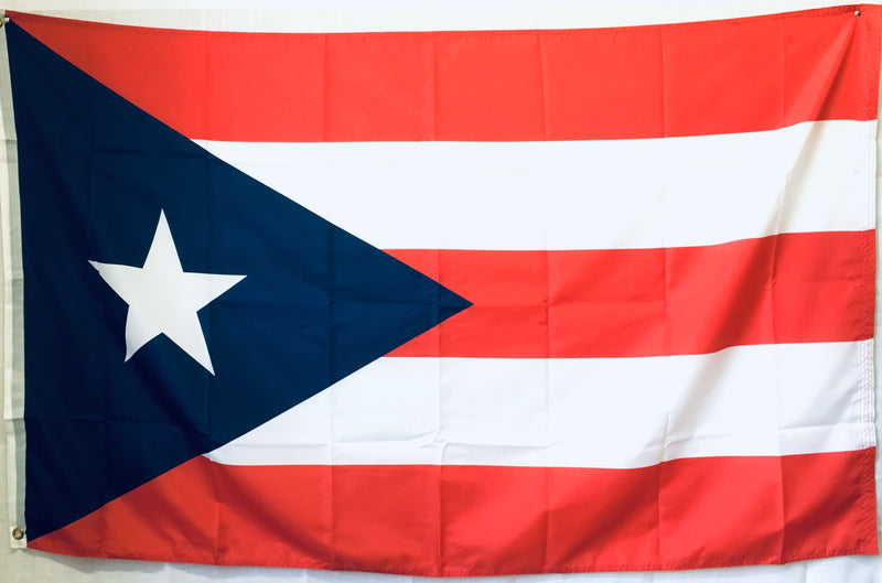 Flag Of Puerto Rico Medium Blue - 100D Rough Tex ® 3'X5'