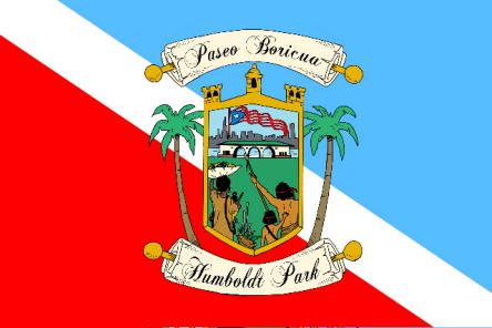 Paseo Boricua 3'X5' Flag ROUGH TEX® 100D Puerto Rico Chicago Humbolt Park