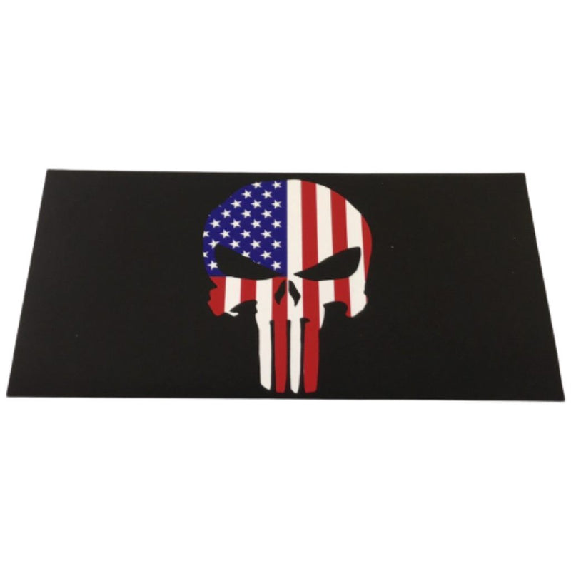 USA Patriotic Police Punisher Black - Bumper Sticker