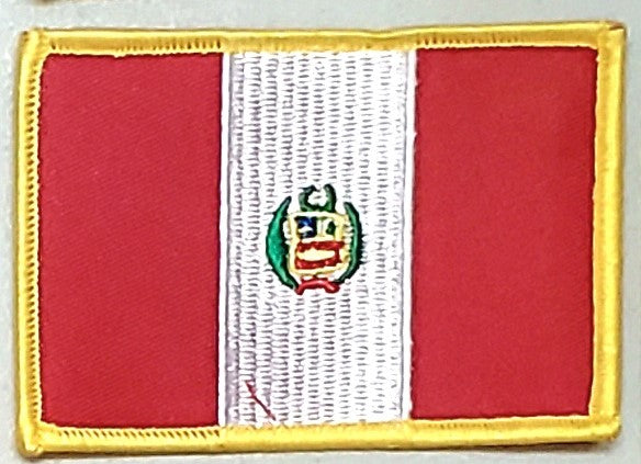 Peru Embroidered Patch
