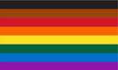 Philadelphia Rainbow 2'x3' Flag ROUGH TEX® 100D
