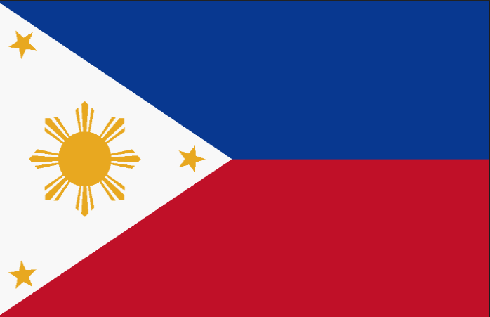 Philippines 5'x8' Flag Rough Tex ® 100D