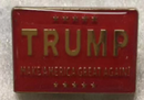 24 TRUMP LAPEL PINS RED GOLD make america great again MAGA
