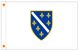 Flag Of The Republic Of Bosnia and Herzegovina with Grommets 12'X18' Rough Tex® 100D