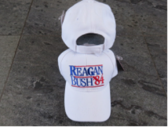 Regan Bush '84 White  - Cap