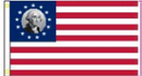George Washington Campaign  3'X5' Flag- Rough Tex ®100D
