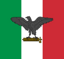 Italy Socialist Republic 1944 War 12''X18'' Flag With Grommets- Rough Tex ®100D