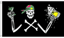 Jolly Roger Assorted Mixed Designs Pirate Flags 3'x5' ROUGH TEX® 68D Nylon