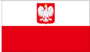 Poland 3'X5' Flag Rough Tex® 100D