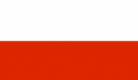 Poland Civil 12''x18'' Stick Flags Rough Tex ®100D