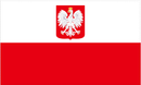 Poland 3'X5' Flag Rough Tex® 100D
