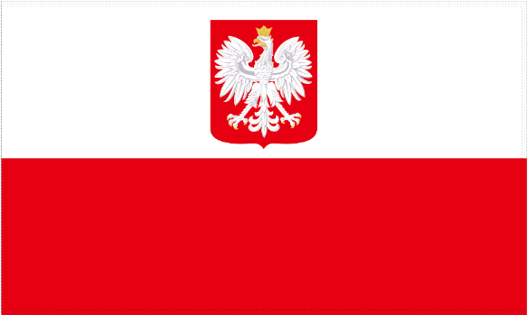 Poland 3'X5' Flag Rough Tex® 100D